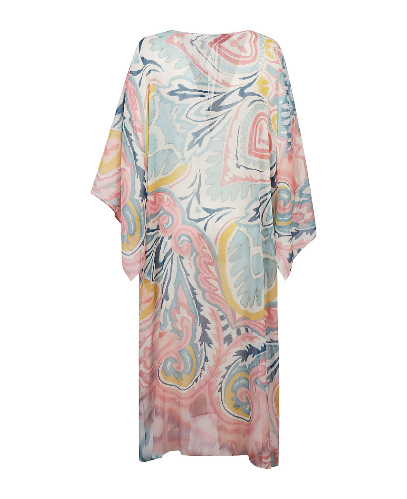 Etro Printed Long Dress - Azure