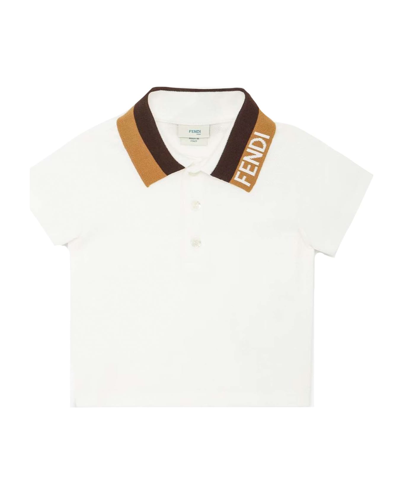 Fendi lauren T-shirts And Polos White - White