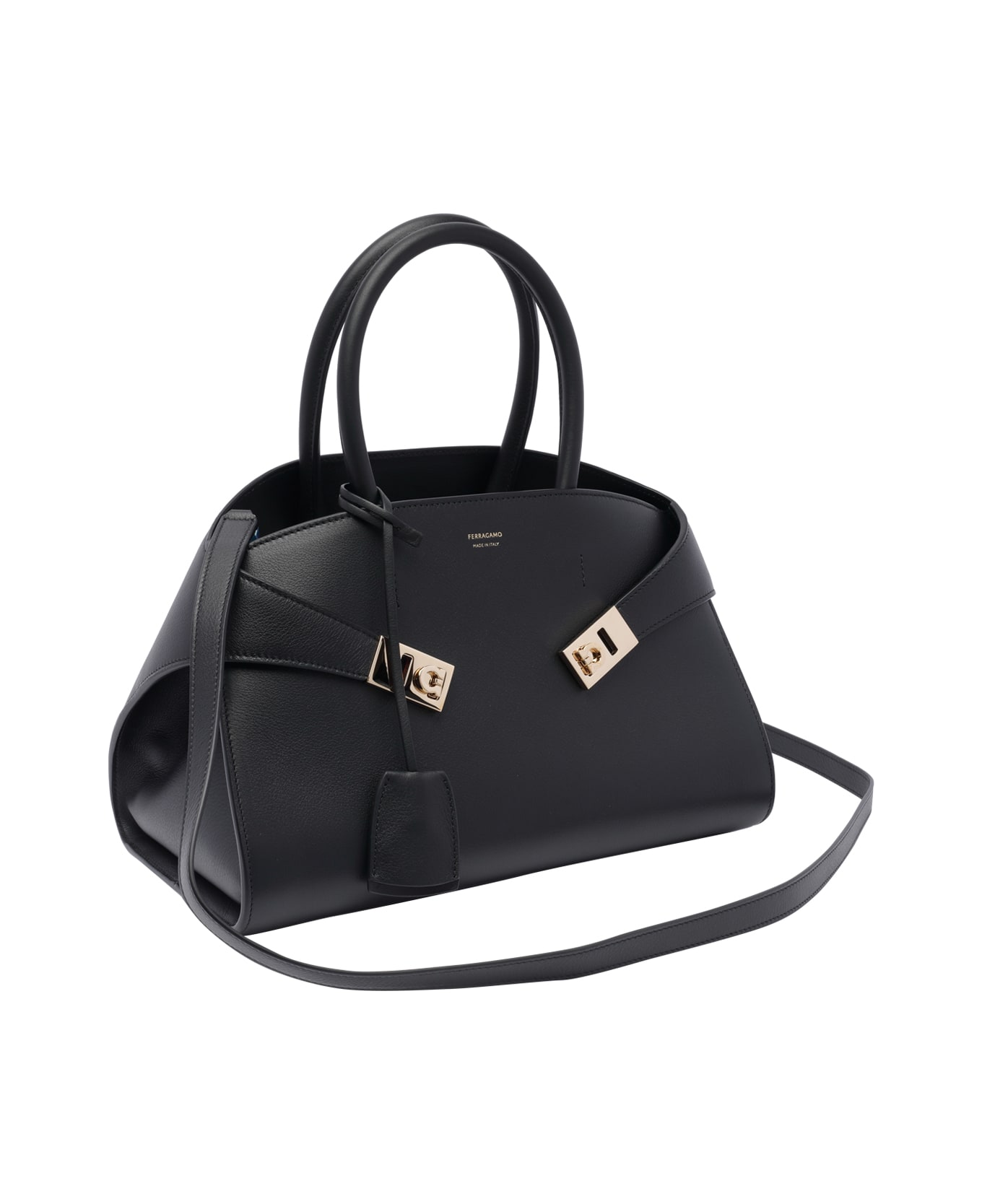 Ferragamo Small Hug Handbag - Black