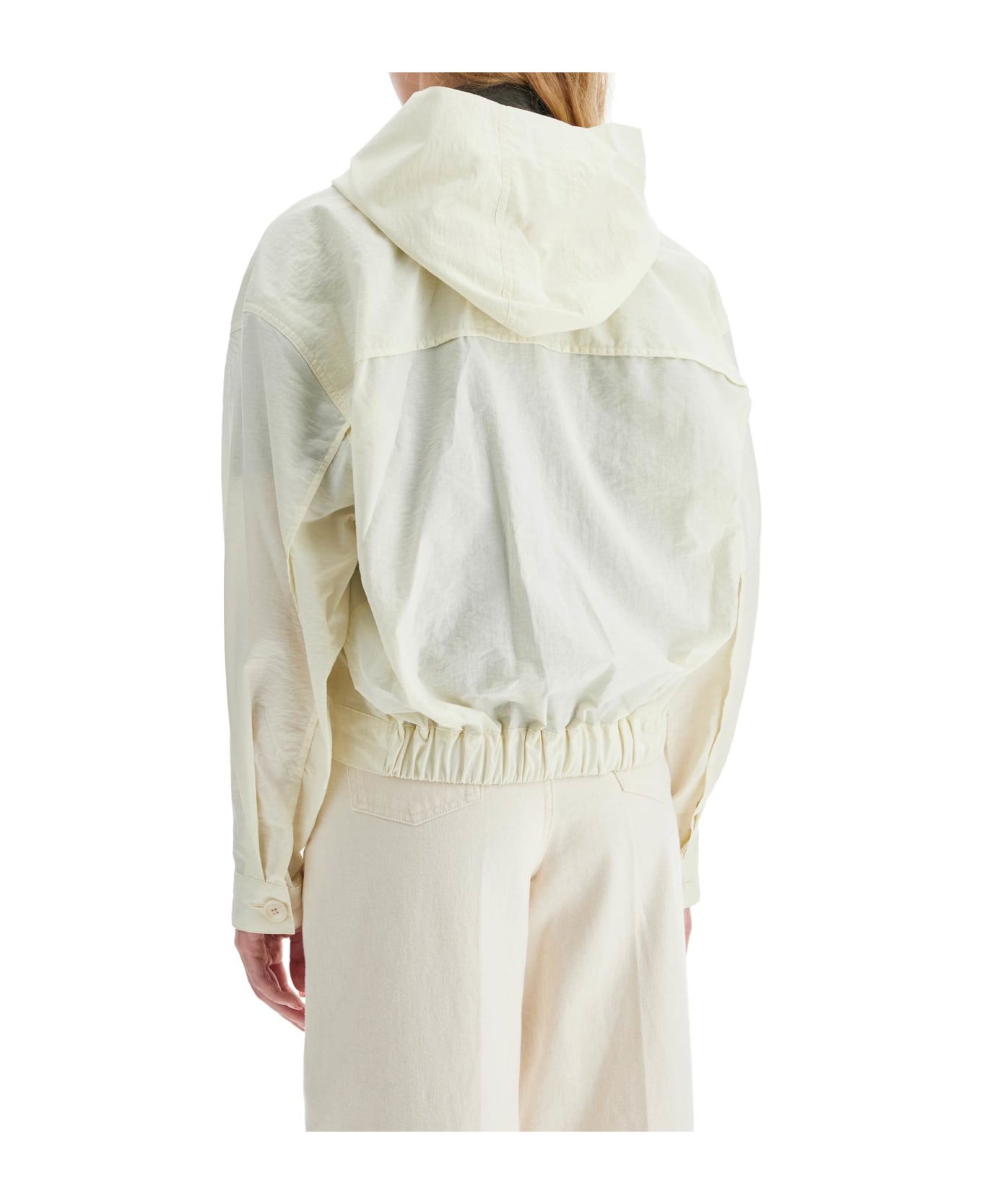 Lemaire Short Hooded Blouson - LEMON GLAZE