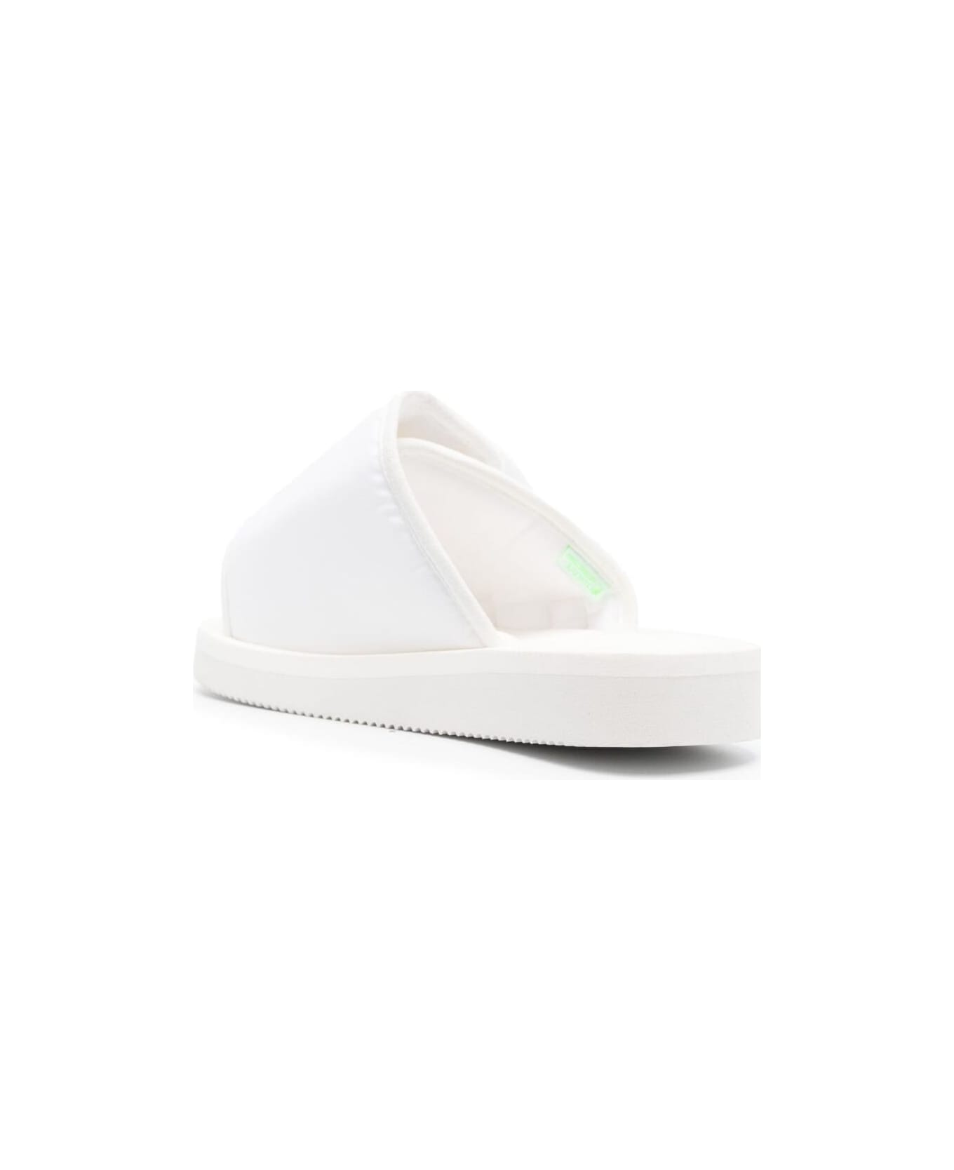 SUICOKE 'kaw-cab' White Sandals With Velcro Fastening In Nylon Woman Suicoke - White サンダル