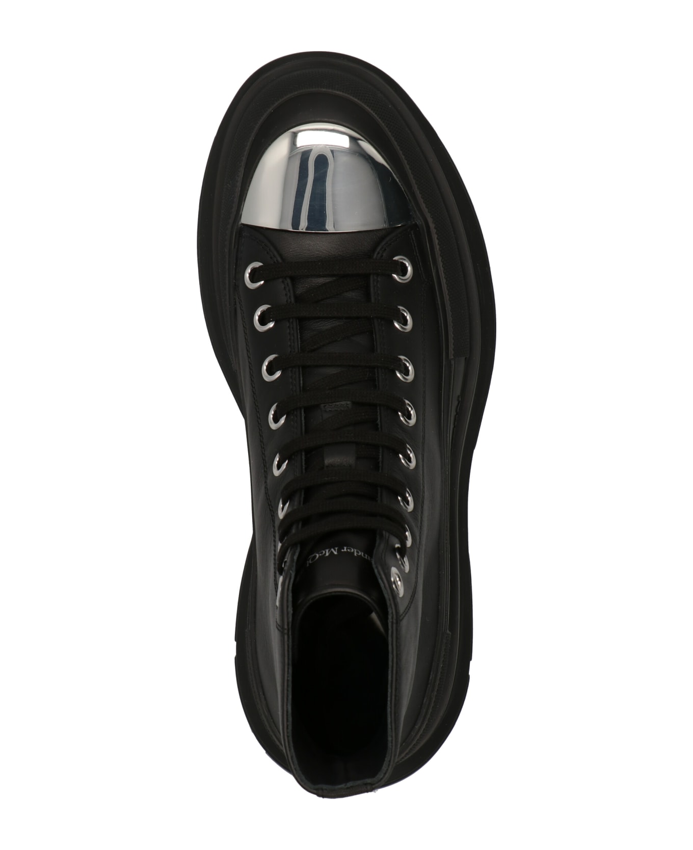 Alexander McQueen 'boxer Dog' Sneakers - Black Black Silver