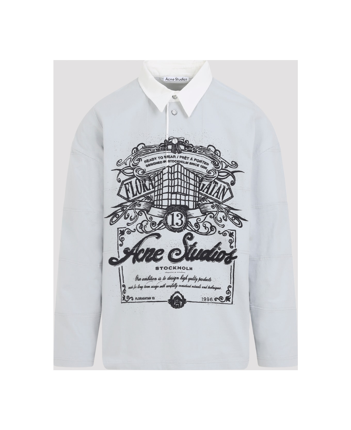 Acne Studios T-shirt - Aaa Cold Grey