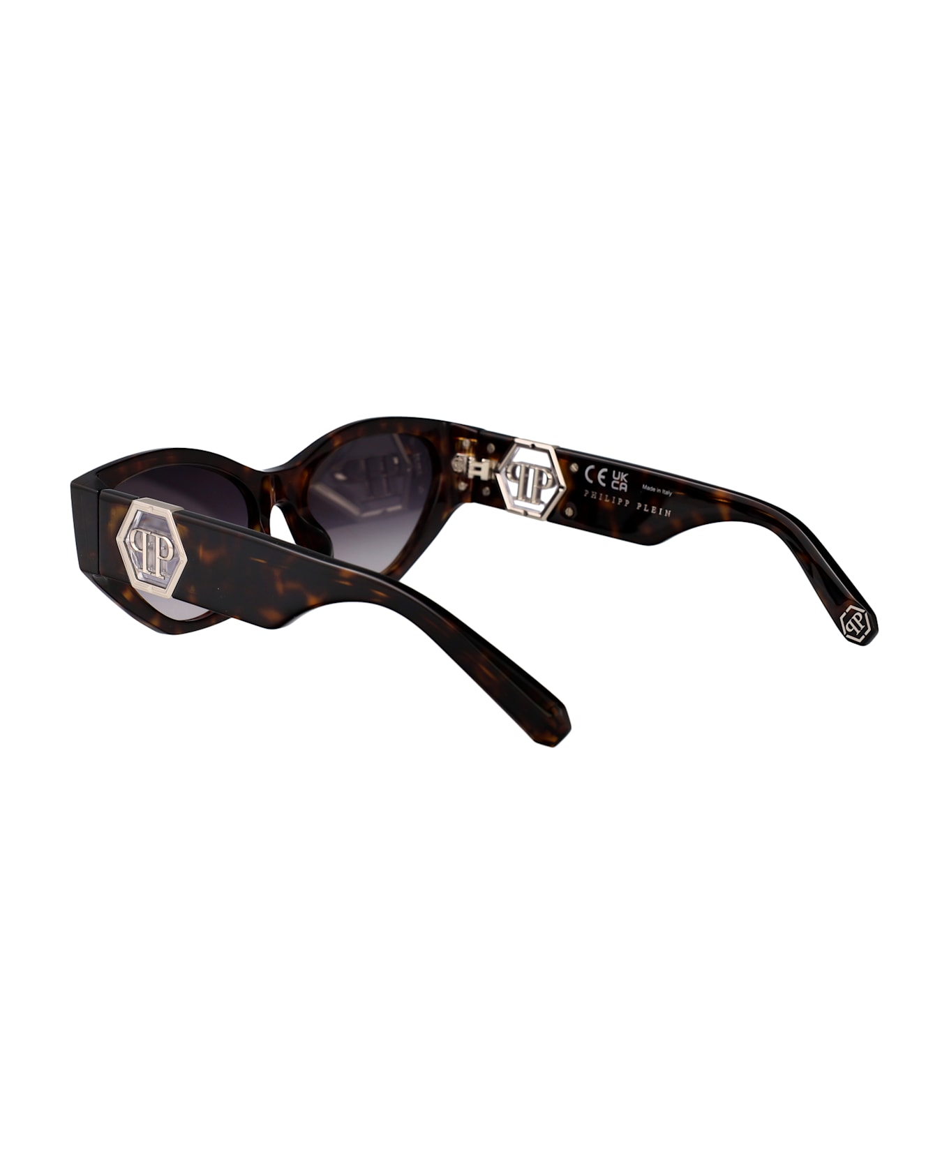 Philipp Plein Capture Sunglasses - AVANA SCURA LUCIDA