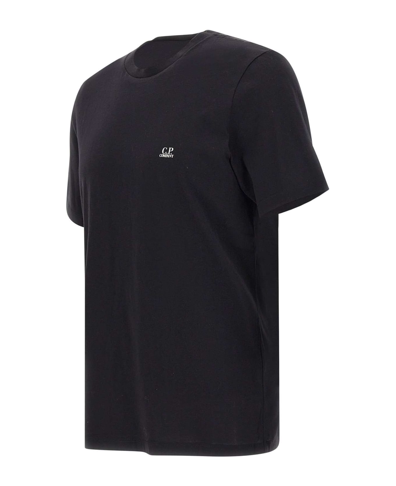 C.P. Company Cotton T-shirt - BLACK
