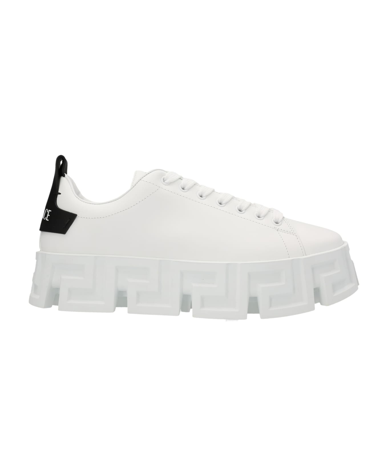 Versace 'greca Labyrinth' Sneakers - White/Black