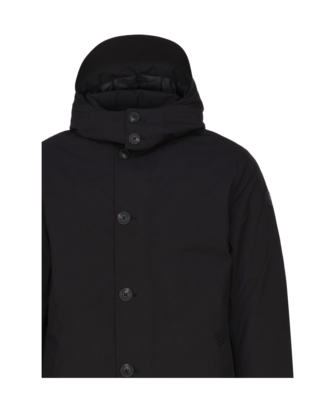Save the Duck Coat With Hood - Black コート