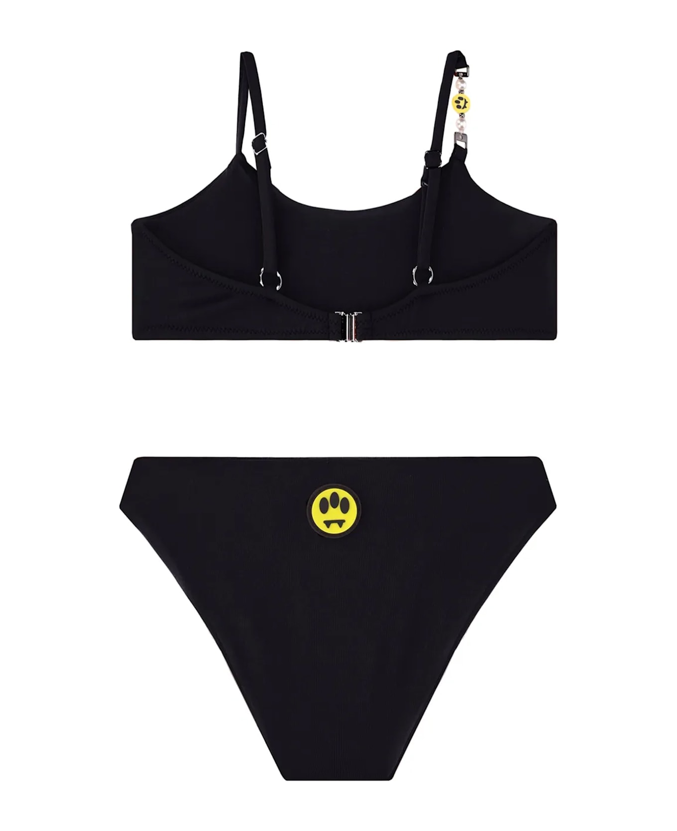 Barrow Black Bikini For Girl With Logo - Black