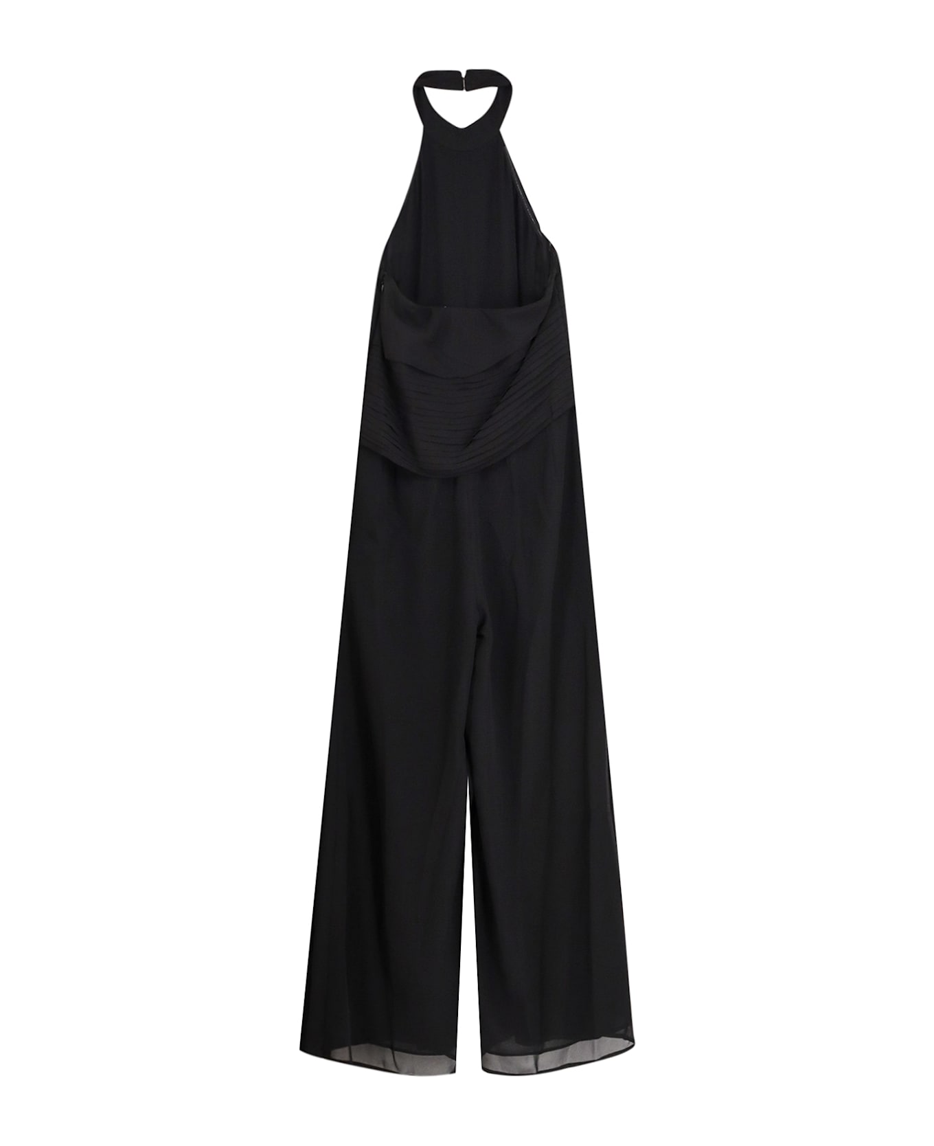 Hugo Boss Dellana Pleated Jumpsuit - Black
