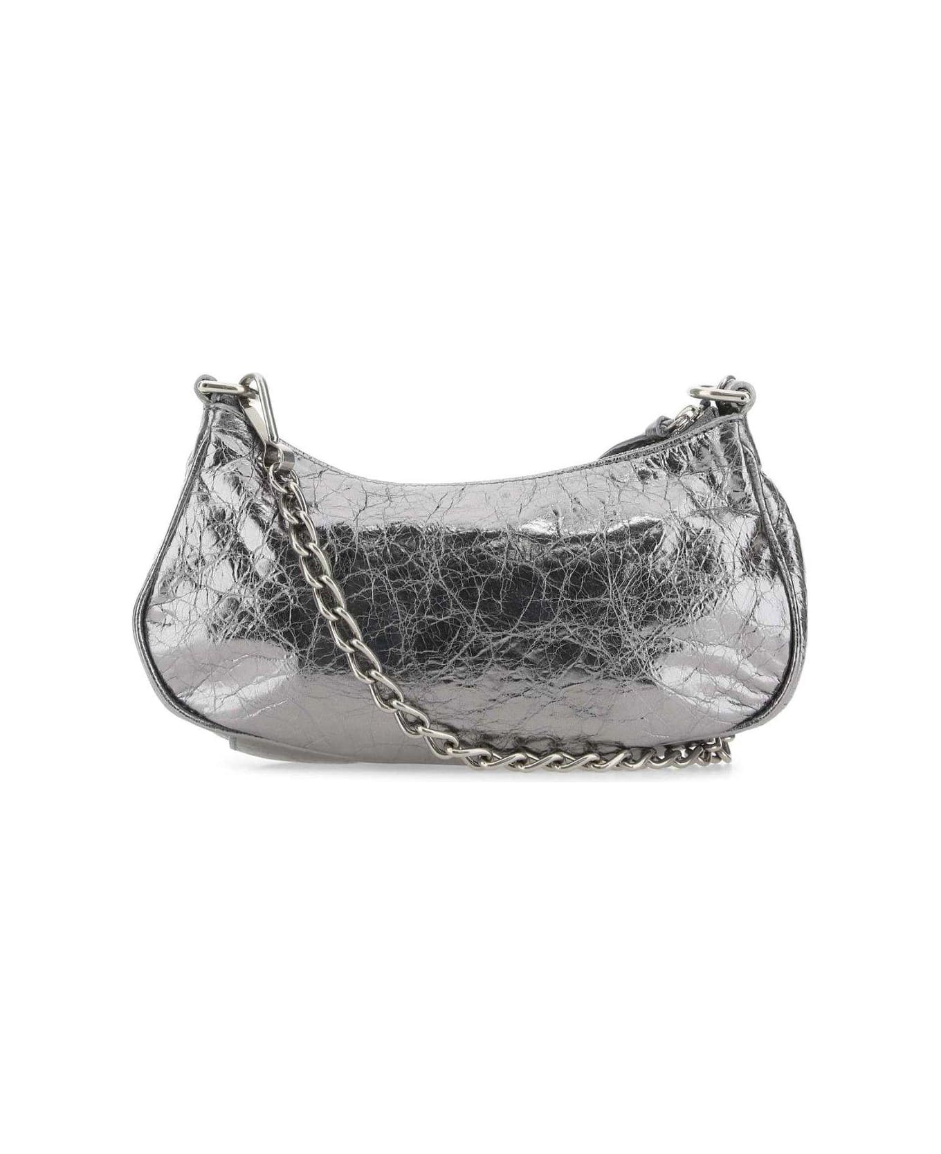 Balenciaga Le Cagole Mini Shoulder Bag - Silver