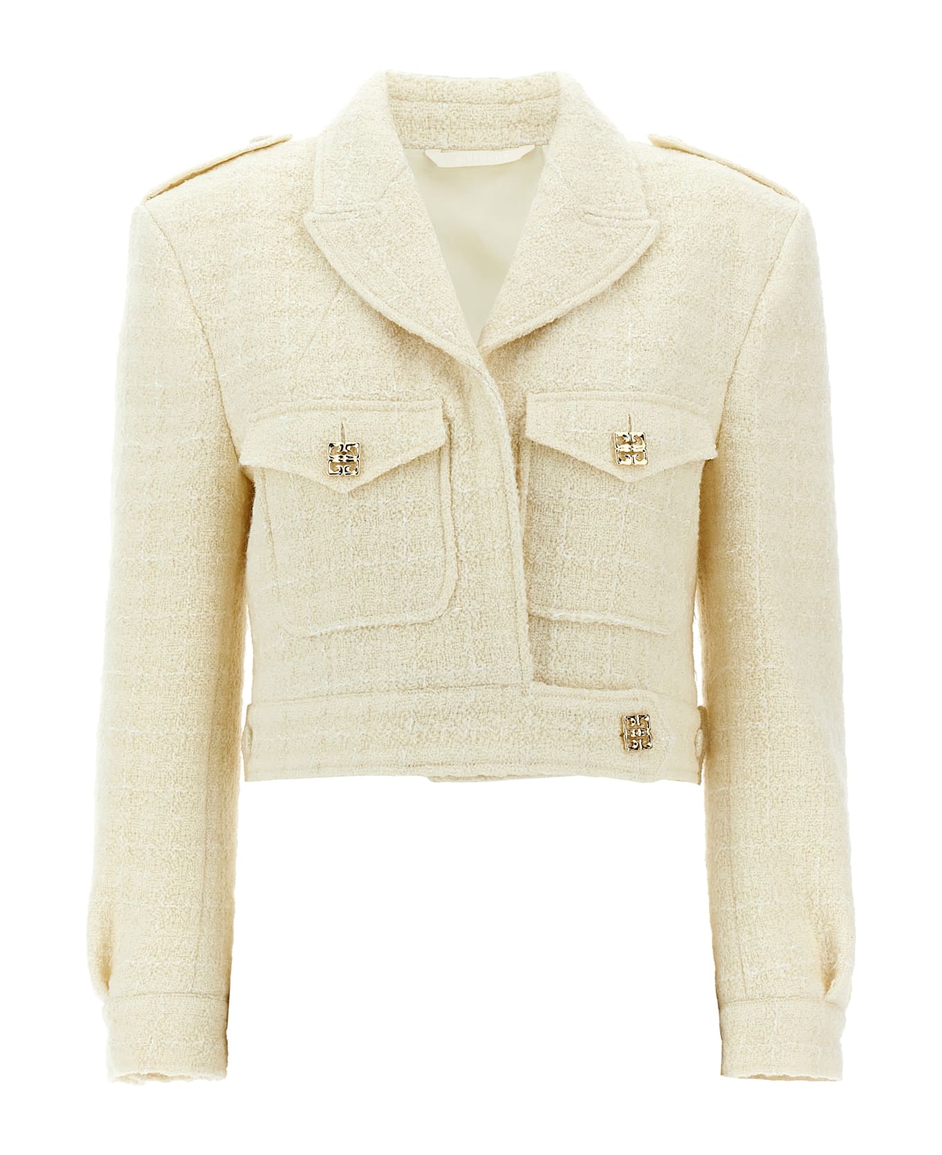 【関税込み】givenchy 'Military' short jacket Givenchy 'military' Short Jacket | italist