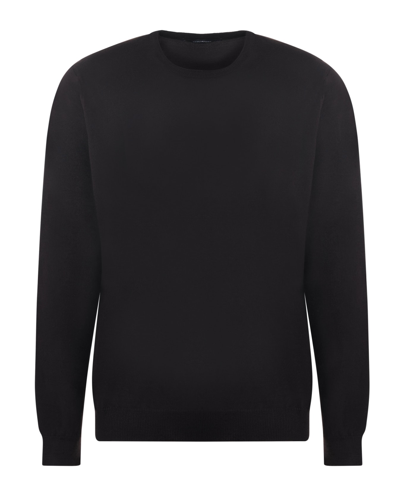 Tagliatore Round Neck Sweater - Marrone scuro