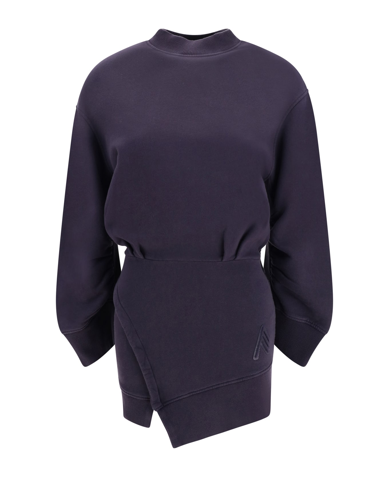 The Attico Sweatshirt Dress - Blue/violet Fade