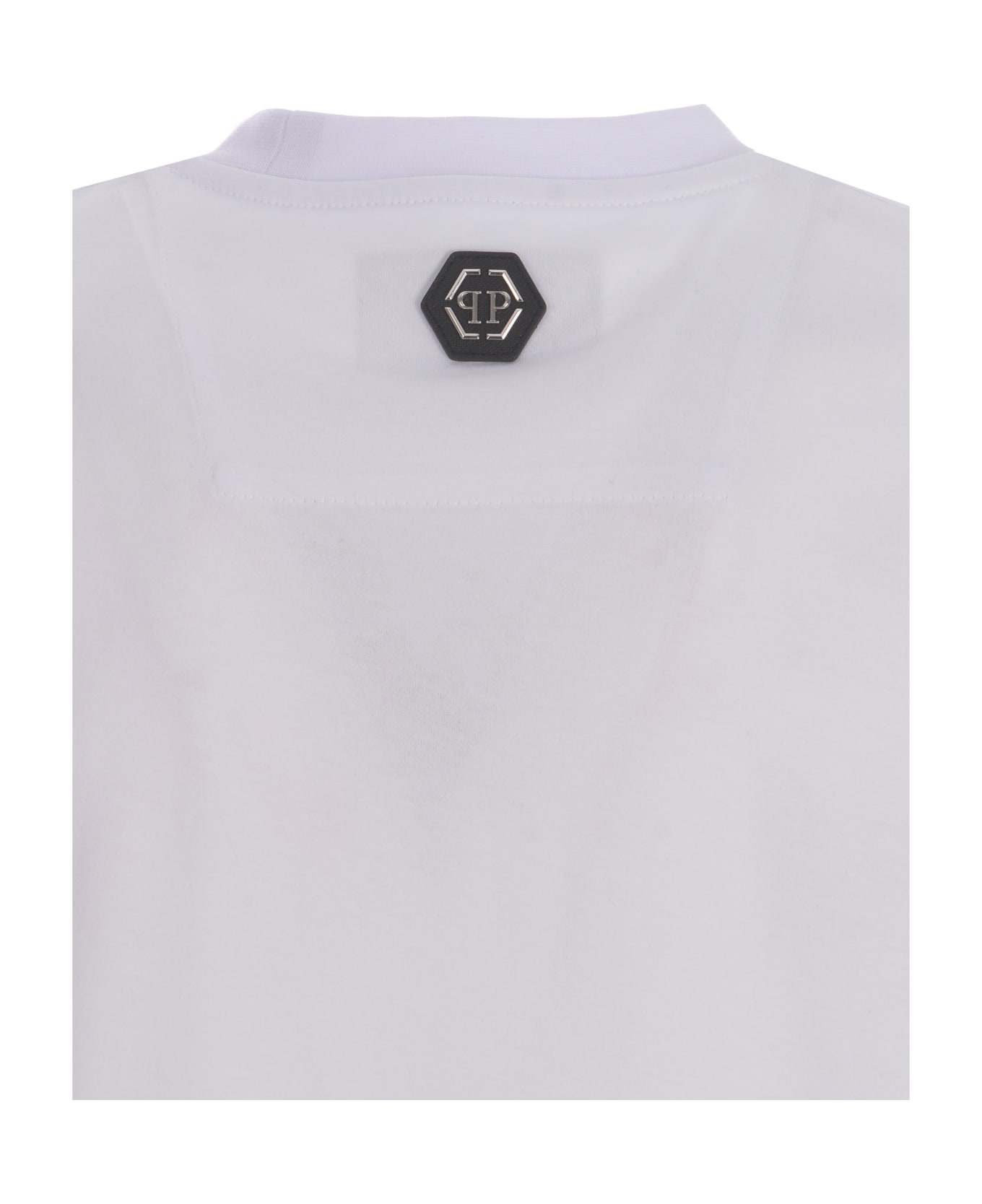 Philipp Plein T-shirt Philipp Plein Made Of Cotton Jersey - Bianco