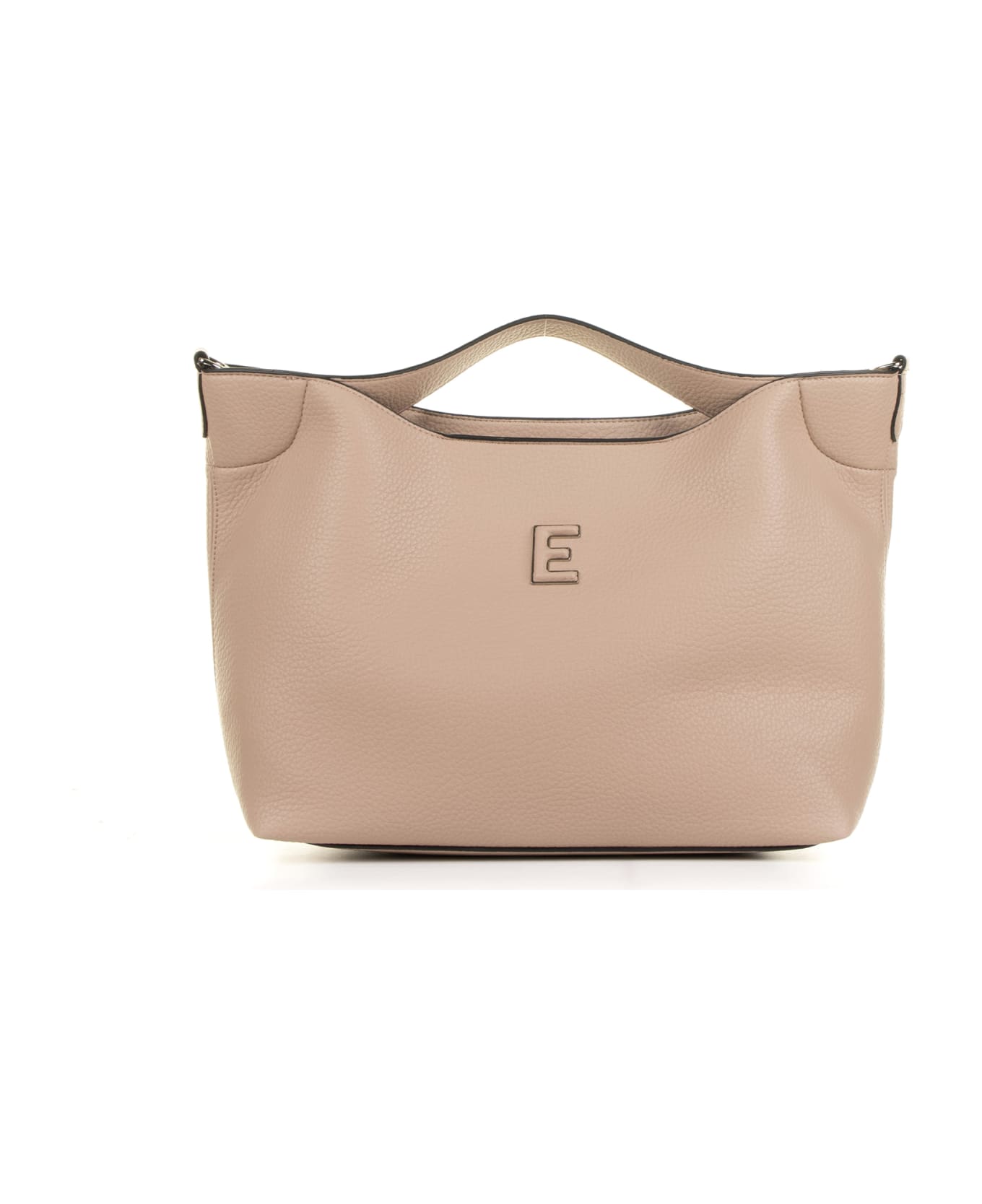 Ermanno Scervino Rachele Small Powder Pink Leather Handbag - ROSA