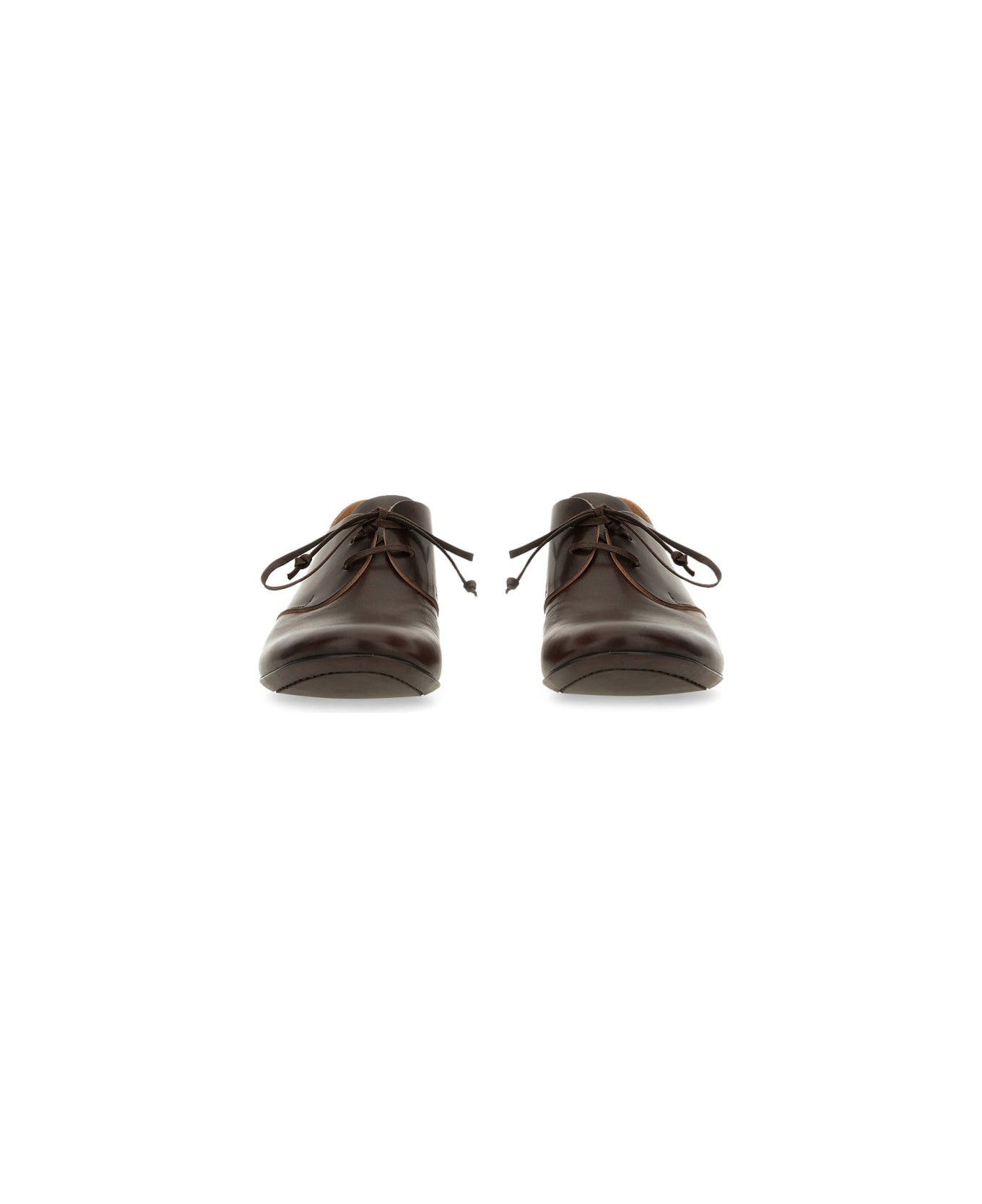 Uma Wang Derby Lace-up - BROWN