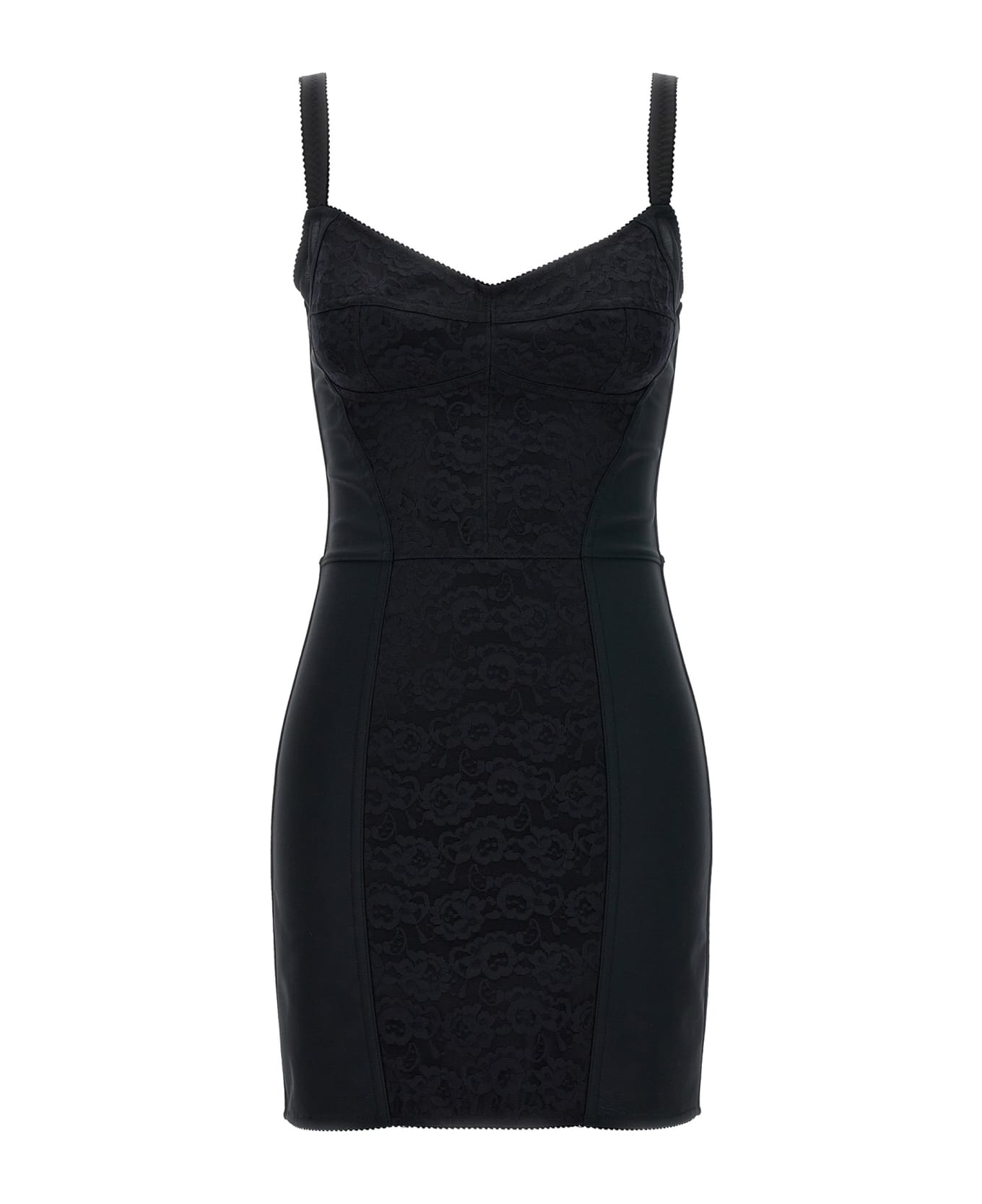 Dolce & Gabbana Mini Dress - BLACK