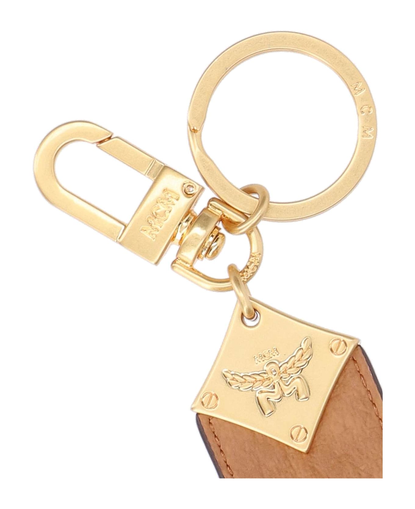 MCM "aren Diamond" Keyring - Brown