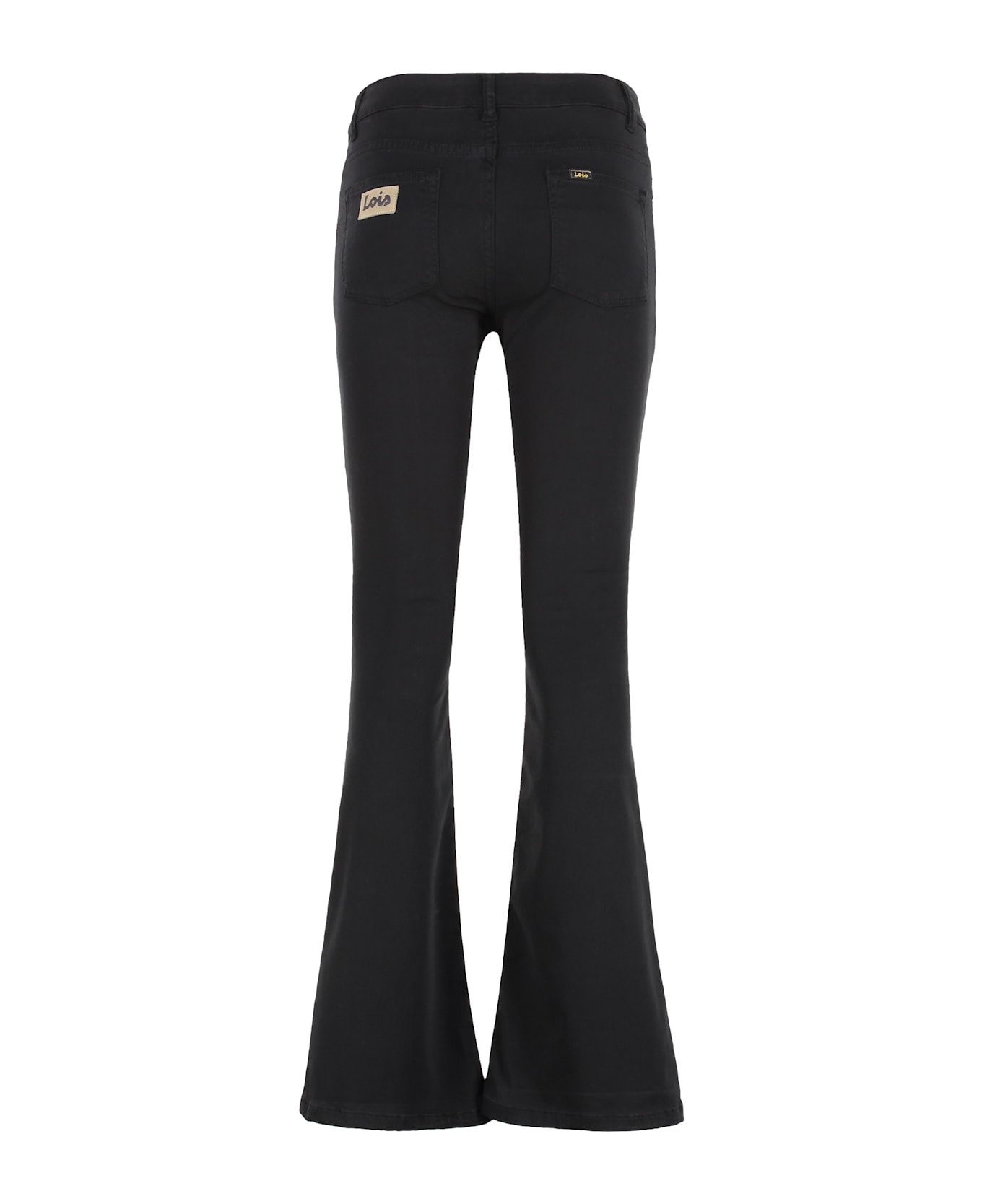 Lois Raval-16 Flared Trousers - black