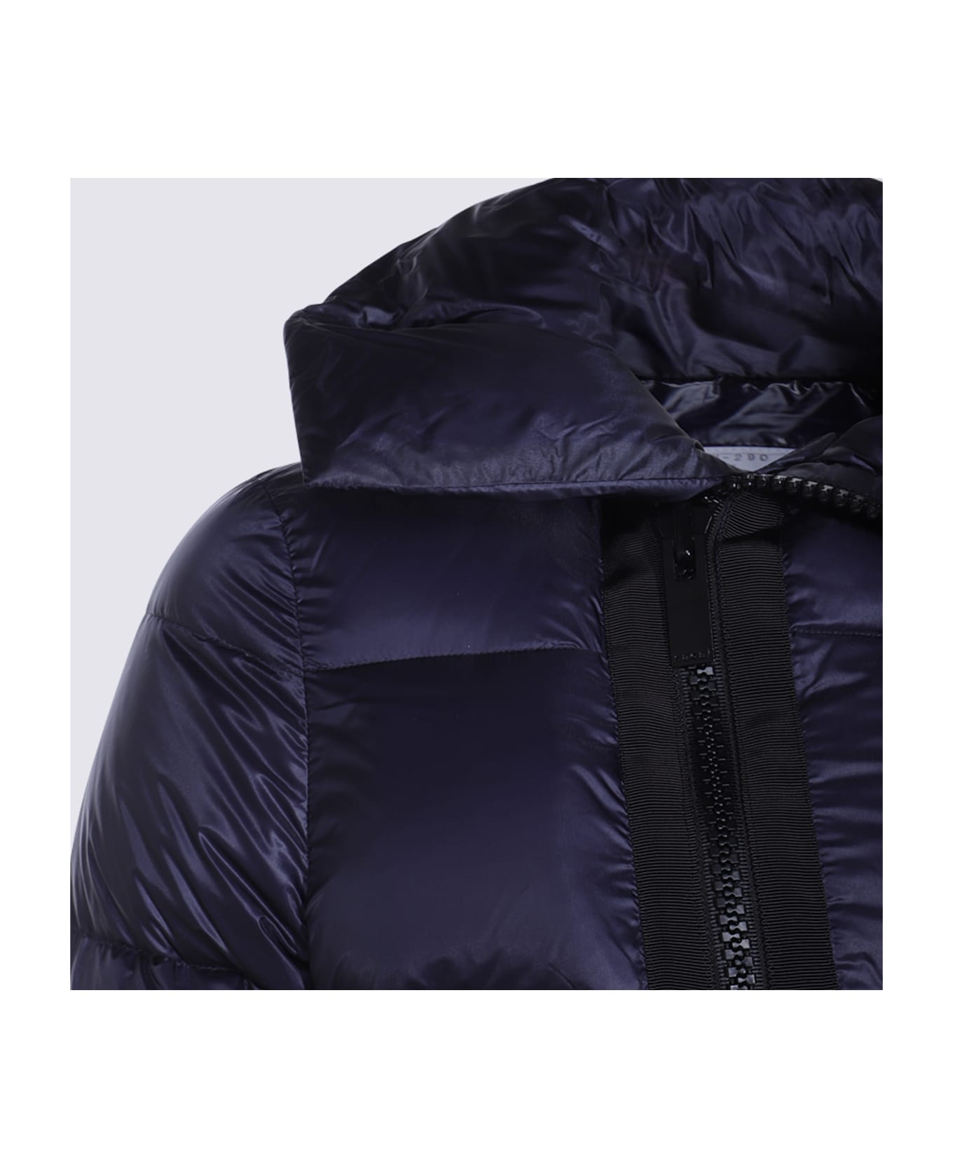 Sacai Dark Blue Nylon Down Jacket - Blue