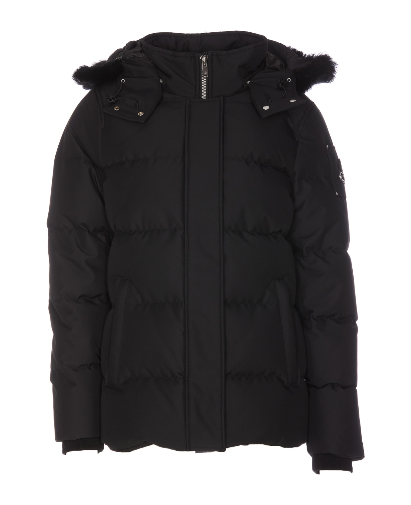 Moose Knuckles Cloud 3q Down Jacket - BLACK