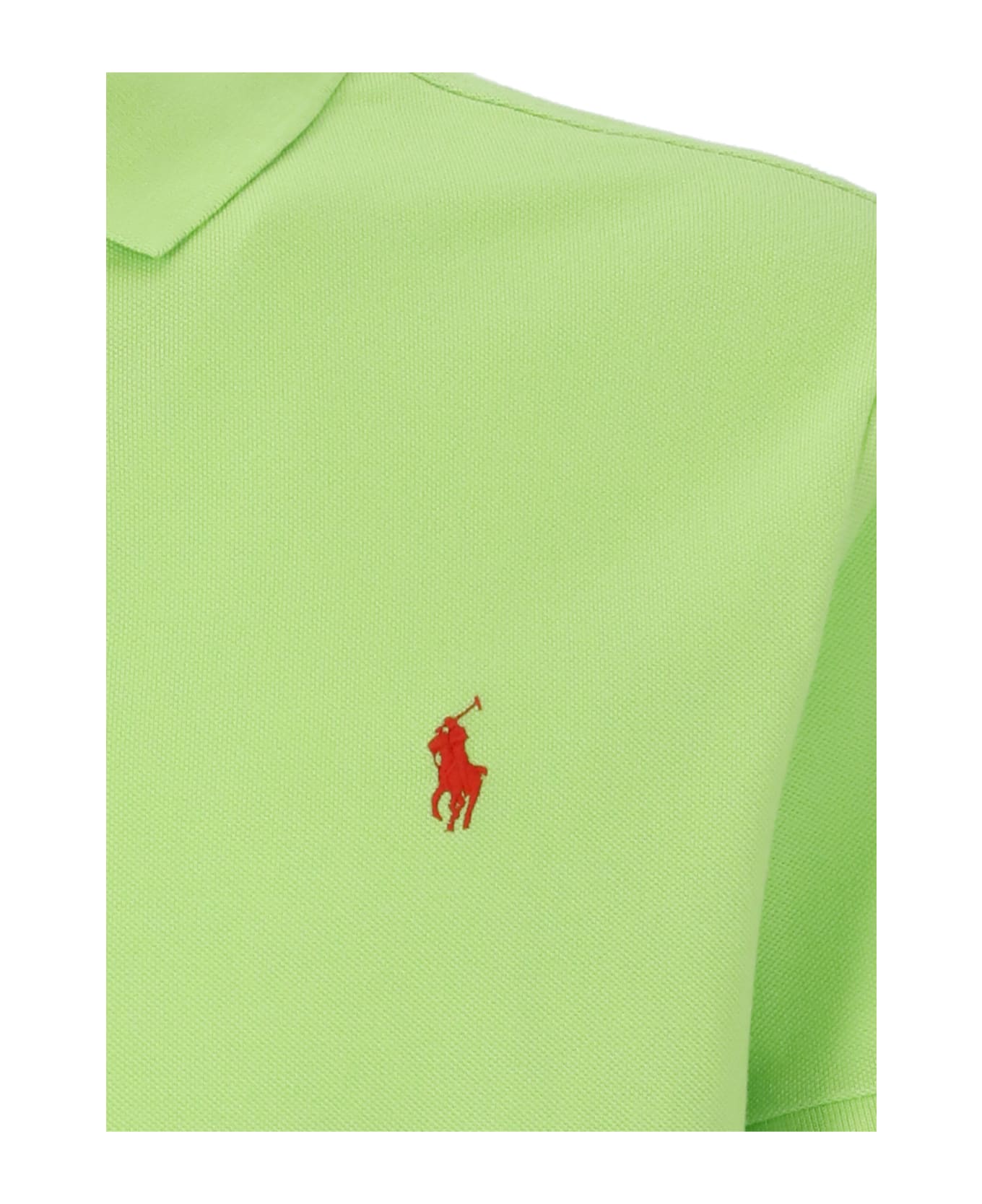 Ralph Lauren Polo Shirt With Pony - Green