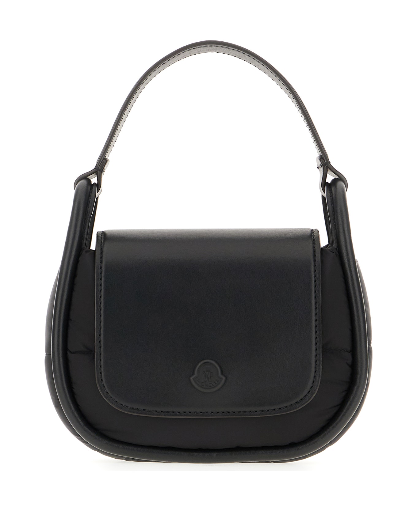 Moncler Black Nylon Mini Tiarna Handbag - BLACK