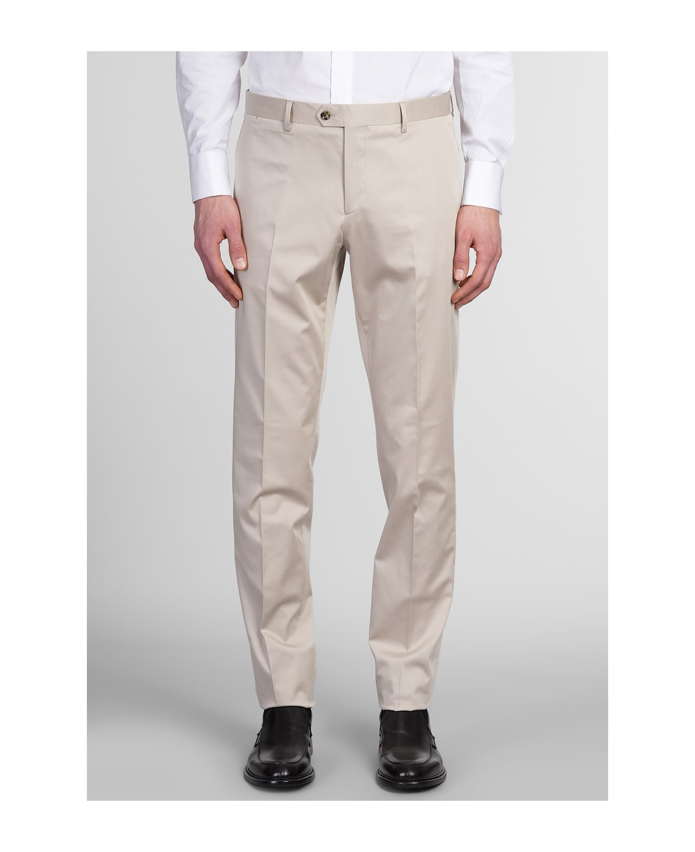 Lardini In Beige Cotton - beige