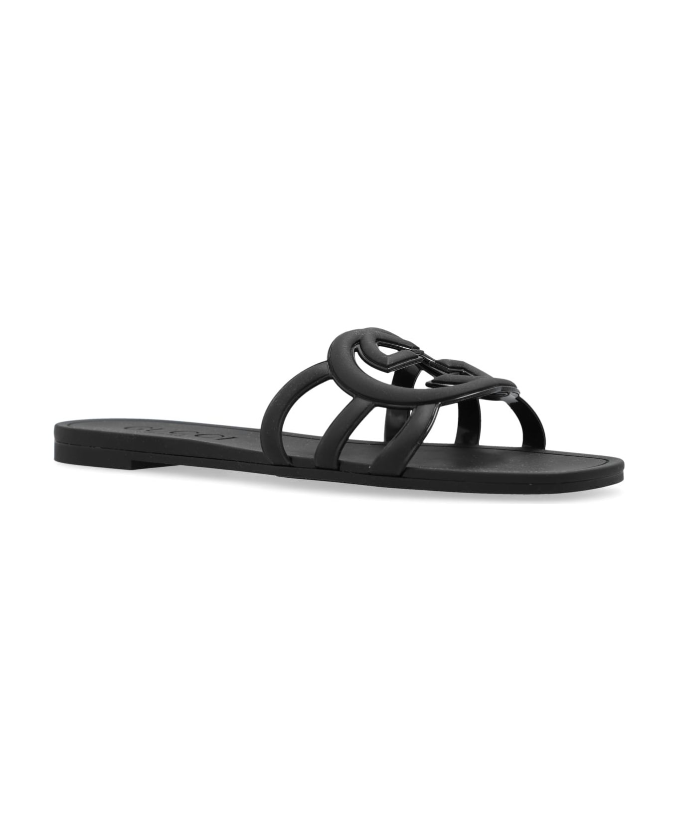 Gucci Slides Interlocking G - Black