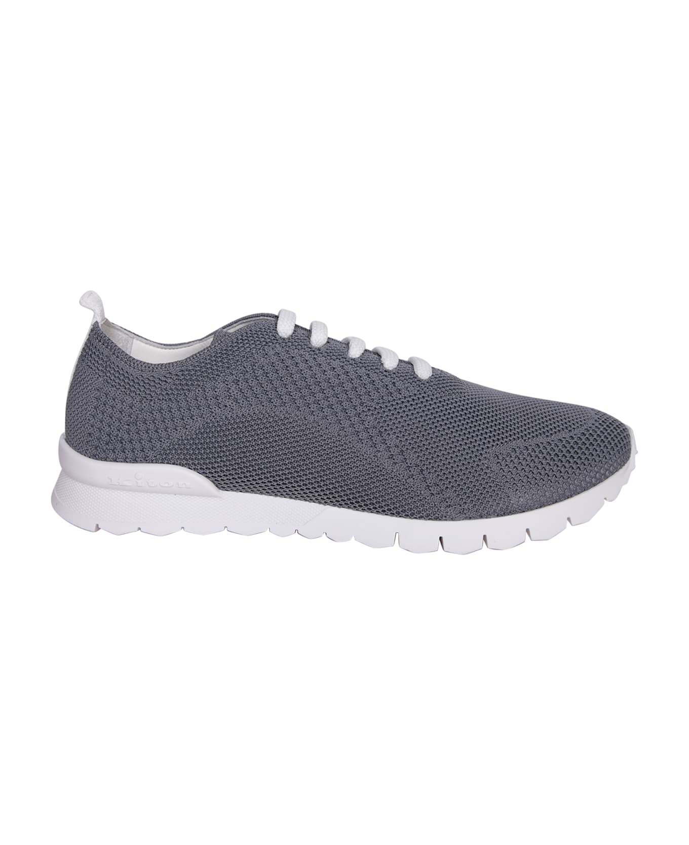 Kiton Fit Model Grey Sneakers - Grey