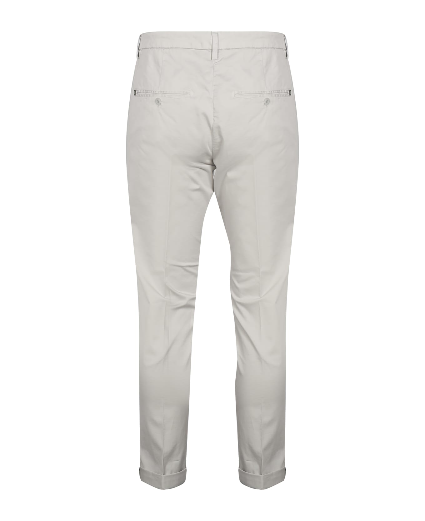 Dondup Gaubert Chino Pants In Cotton - Light grey ボトムス