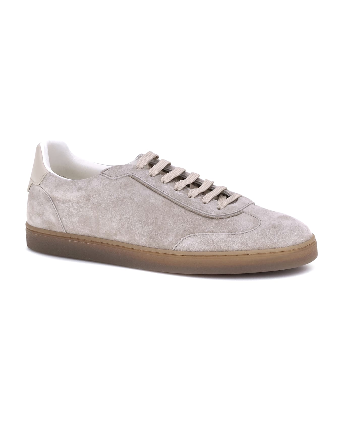 Brunello Cucinelli Suede Sneakers