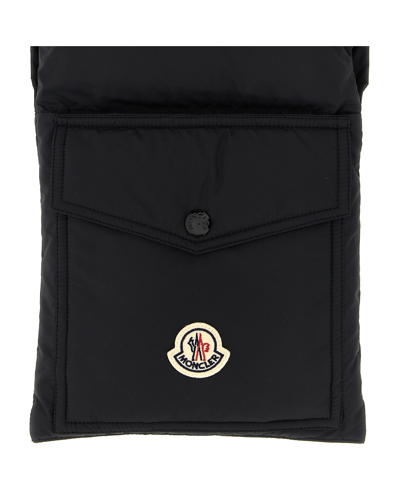 Moncler Padded Scarf - Black  