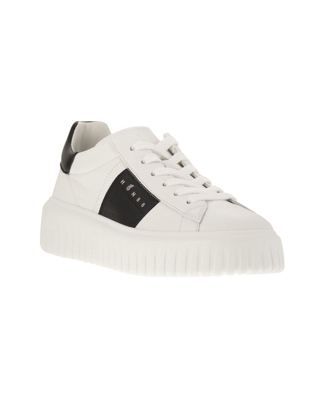 Hogan H-stripes Lace-up Sneakers