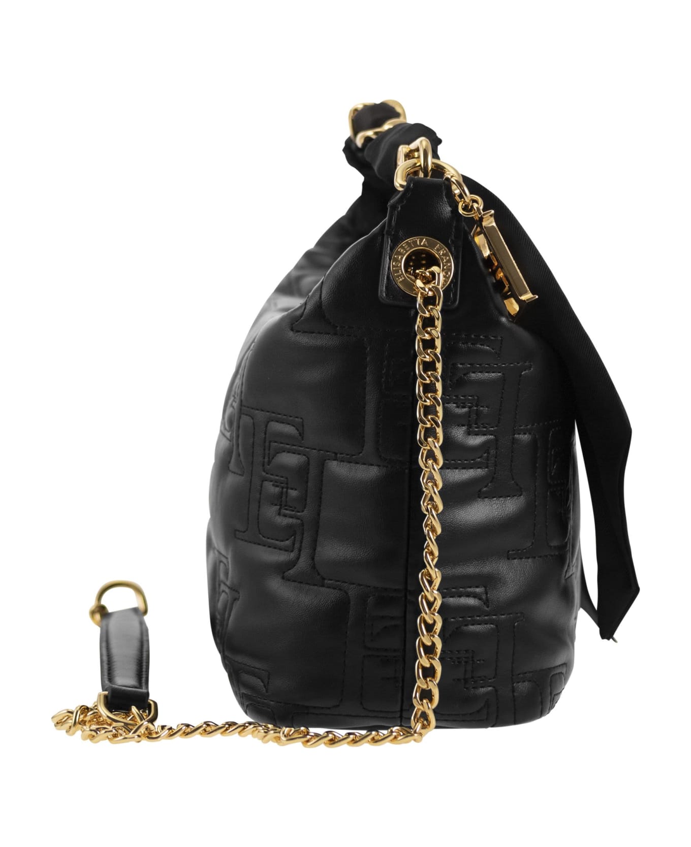Elisabetta Franchi Black Handbag - Black トートバッグ