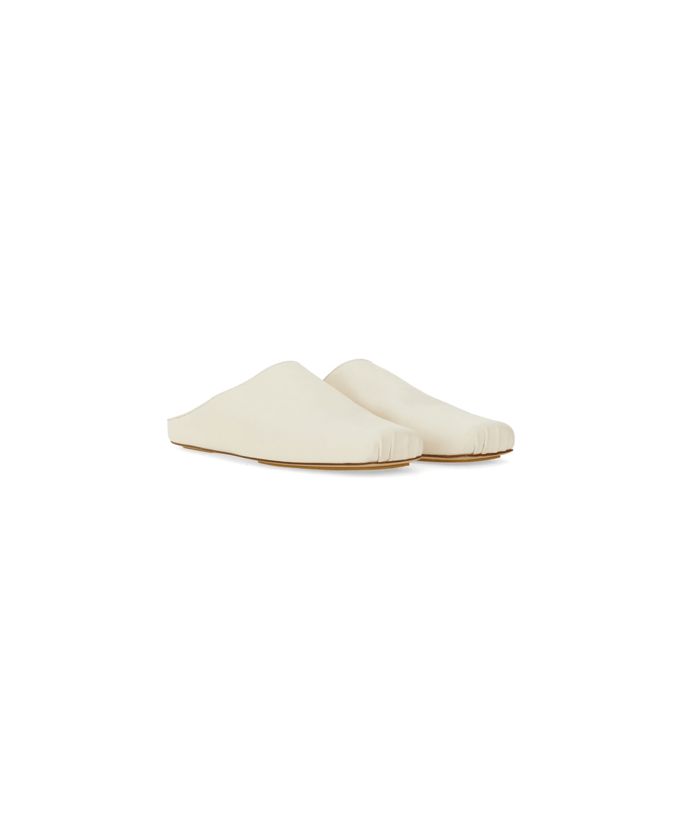 Uma Wang Sandal With Square Toe - WHITE