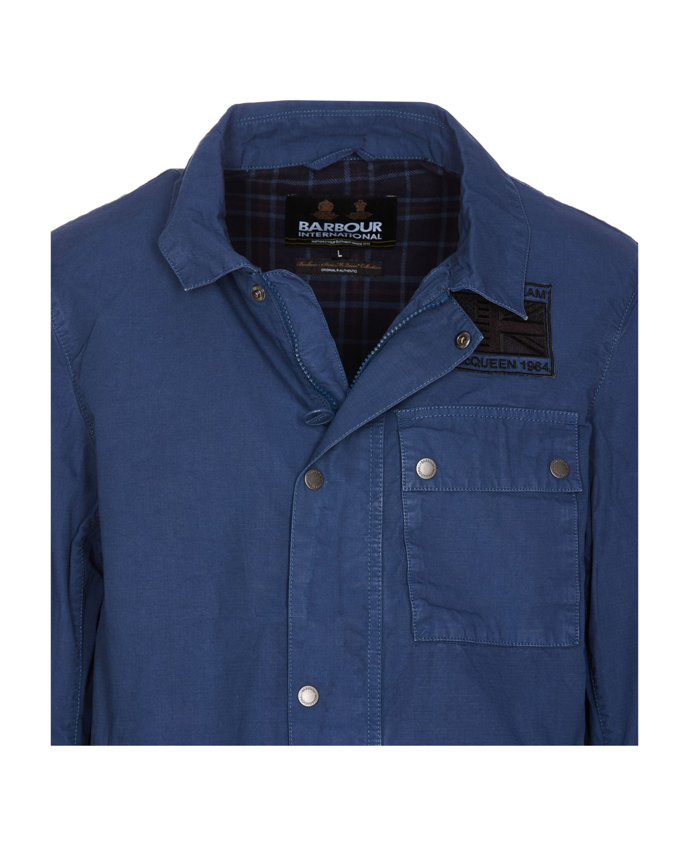 Barbour Workers Casual Jacket - Blue