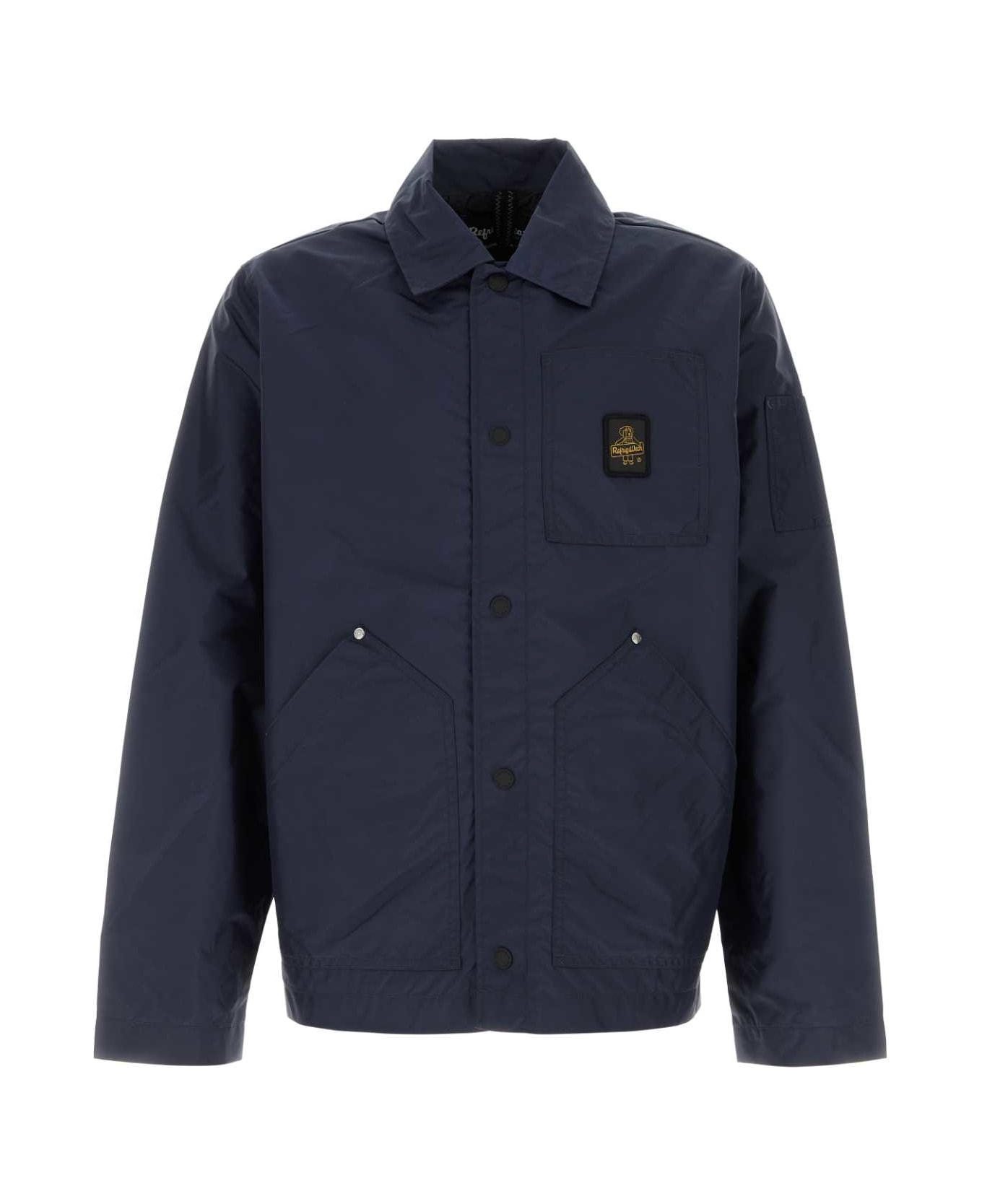 Refrigiwear Navy Blue Nylon Hart Jacket - NAVY