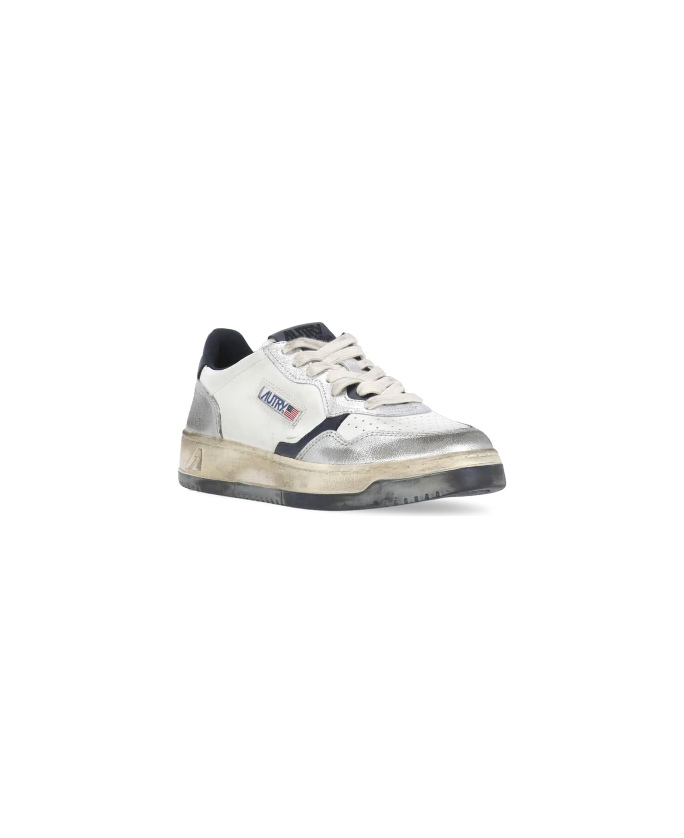 Autry Super Vintage Sneakers - Silver/space