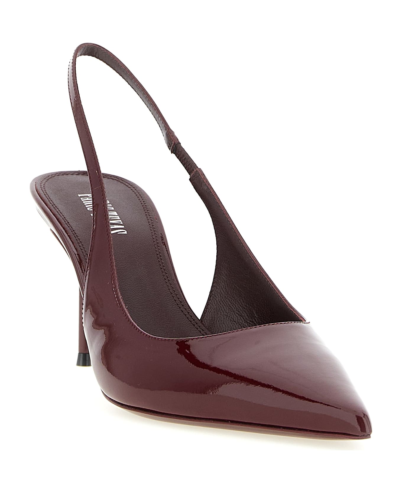 Paris Texas 'lidia' Slingback - Bordeaux