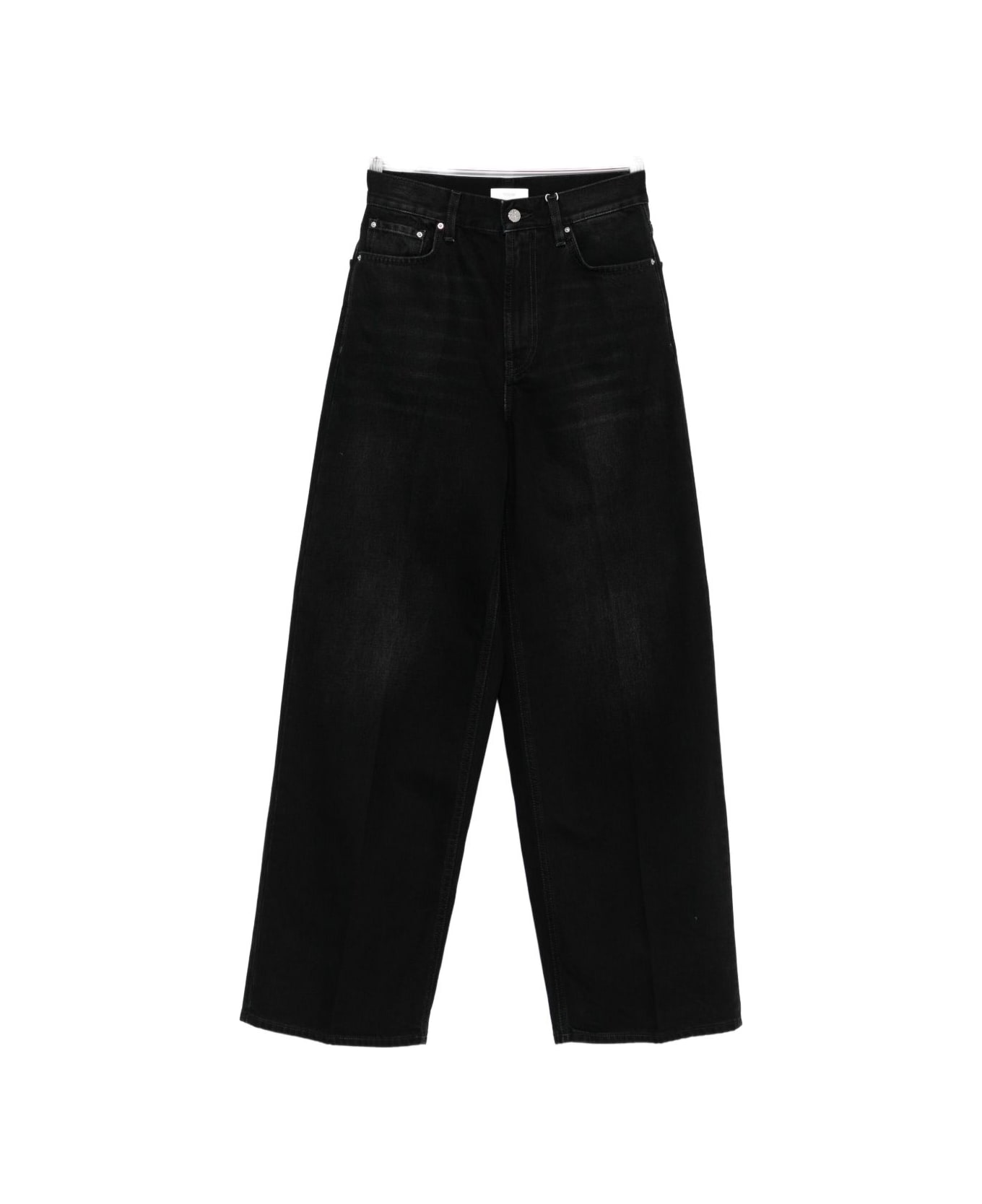 Totême Wide-leg Denim Jeans - Black