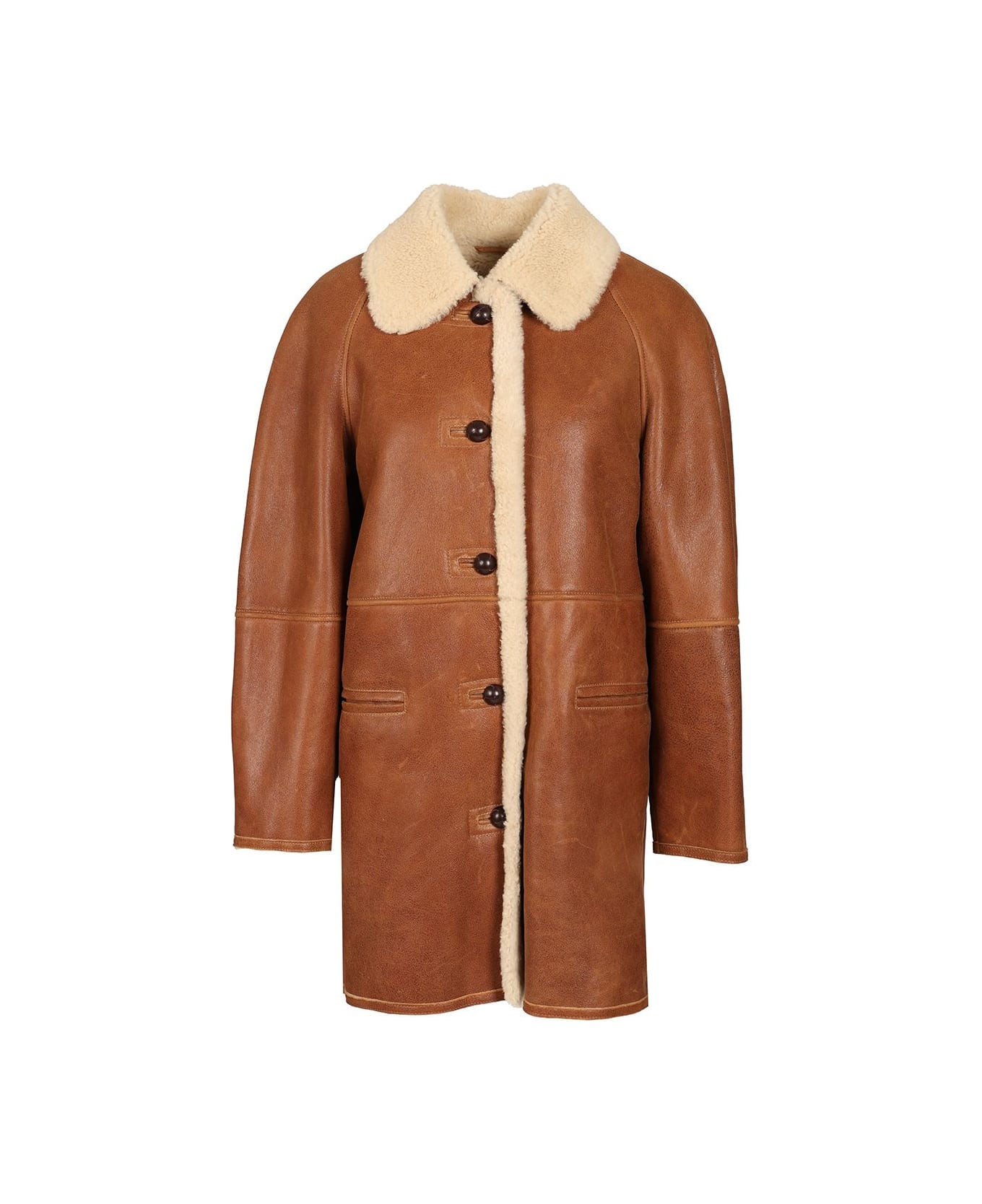Isabel Marant Berthie-gb Coat - BROWN