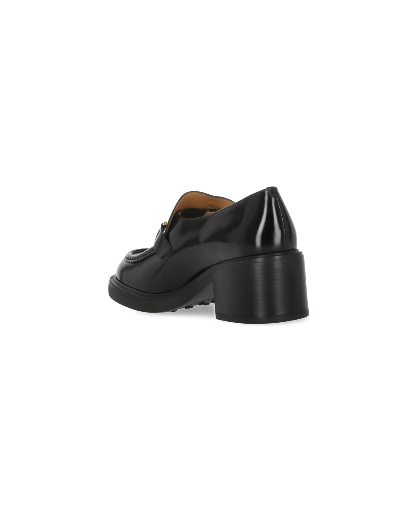 Tod's Leather Loafers - Black