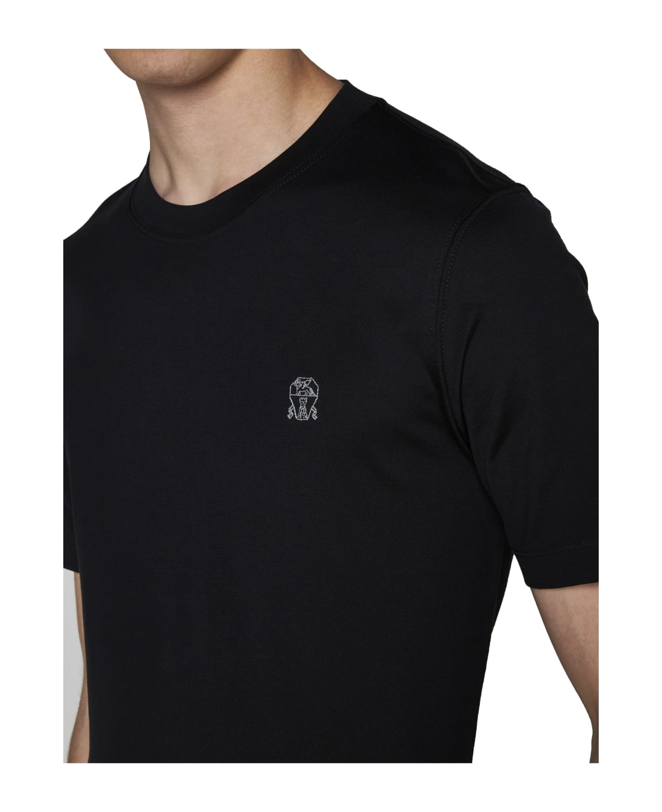 Brunello Cucinelli Brunello Cucinelli T-shirts and Polos Light Grey main image 0