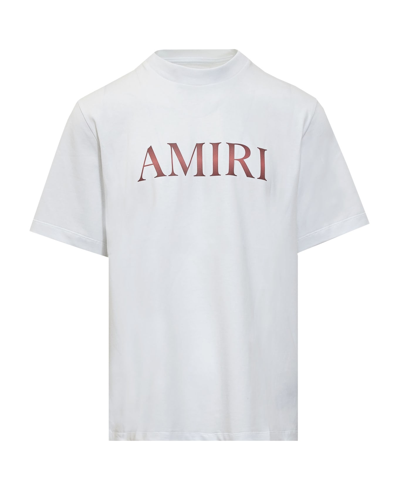AMIRI White T-shirt - WHITE RED