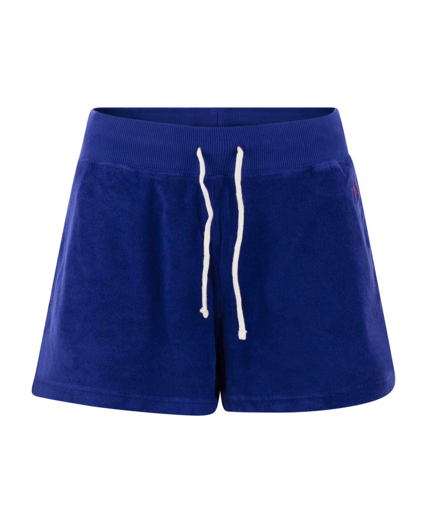 Polo Ralph Lauren Sponge Shorts With Drawstring - Royal Blue ショートパンツ