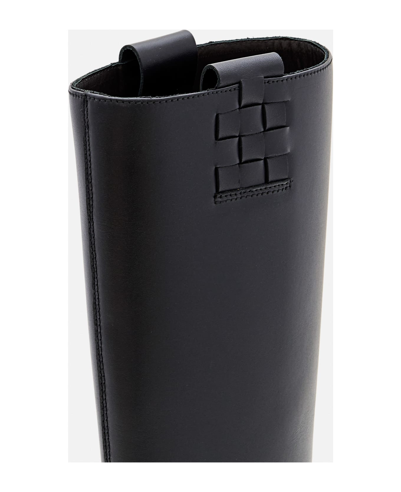 Hereu Anella High Leather Boot - Black