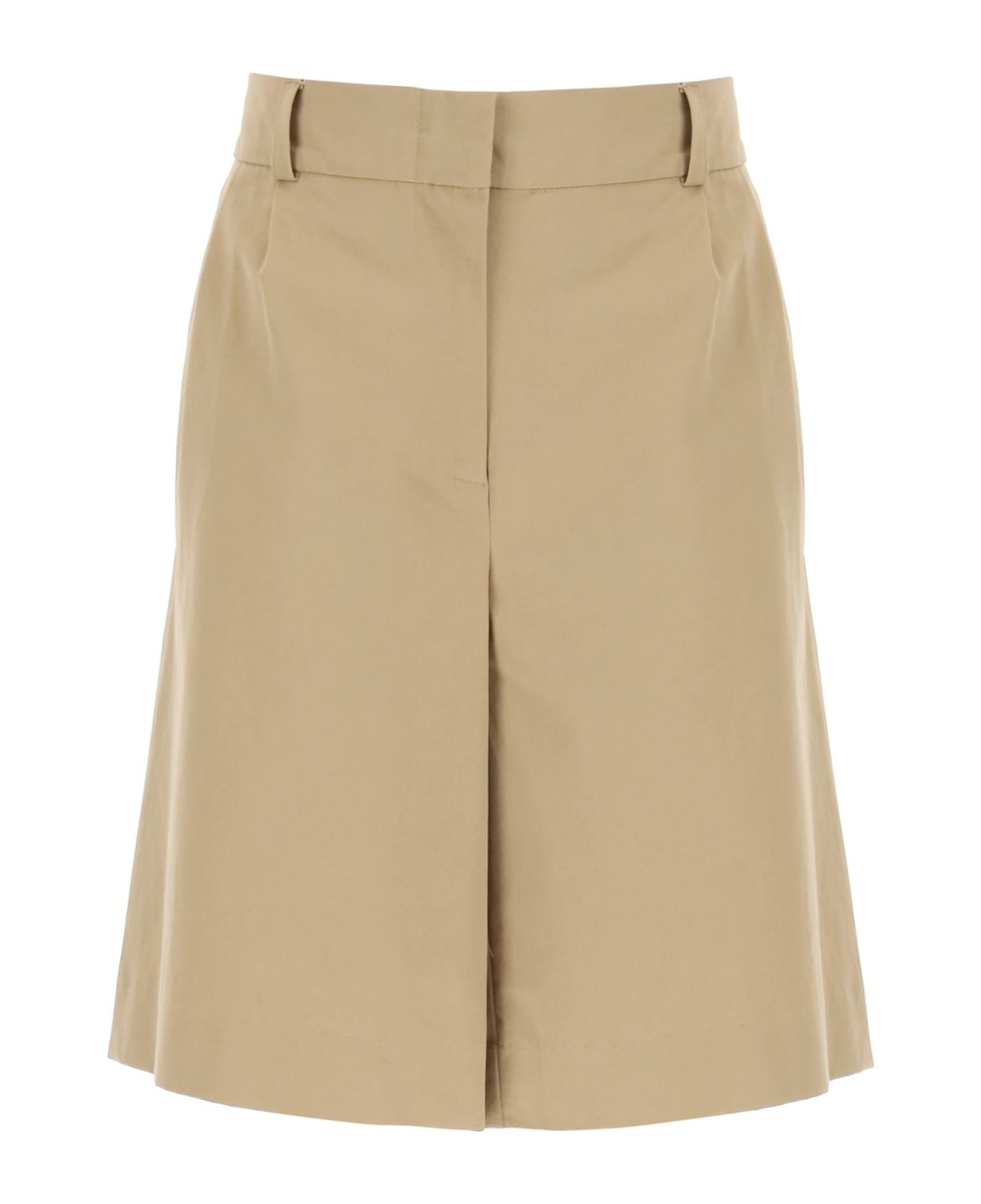 Skall Studio 'organic Cotton Jane Bermuda Shorts - DARK BEIGE (Beige)