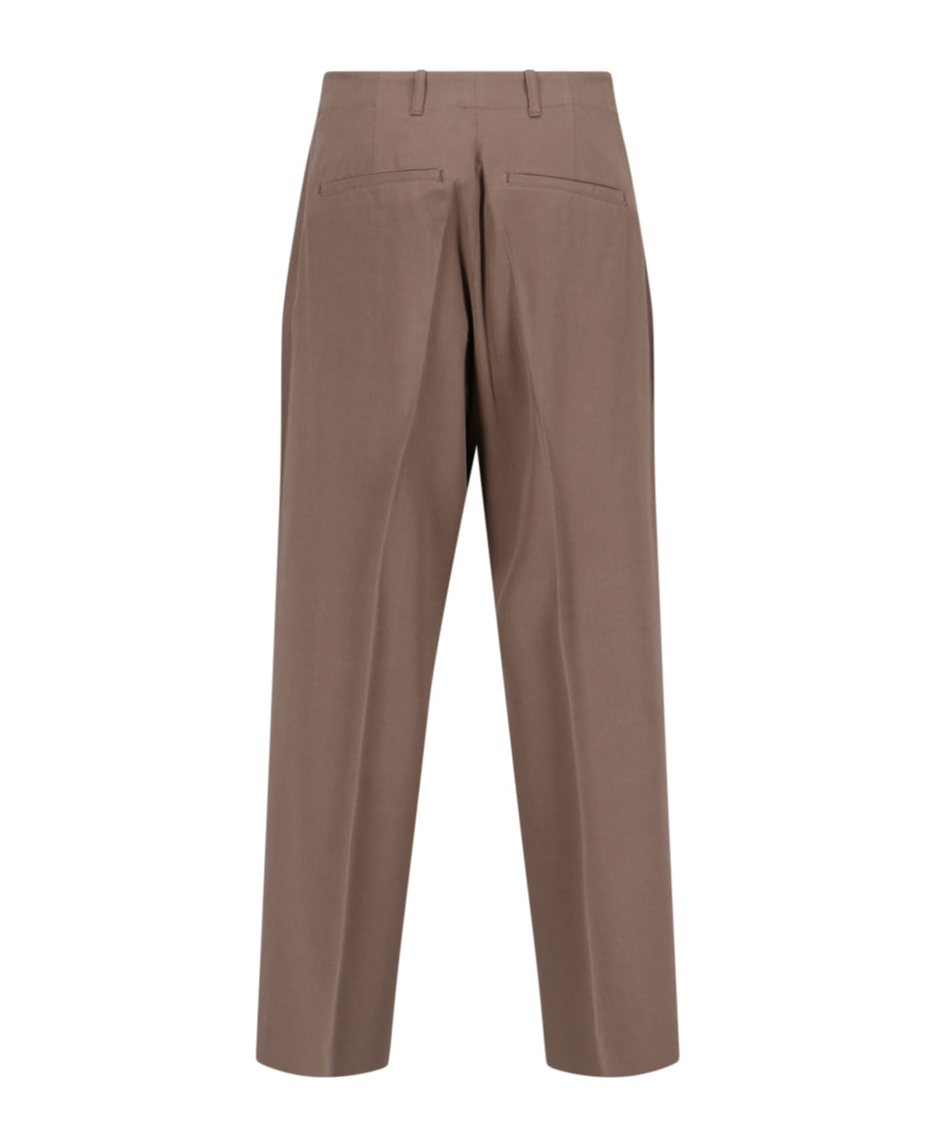 Our Legacy Tailored Wool Blend Trousers - Brown