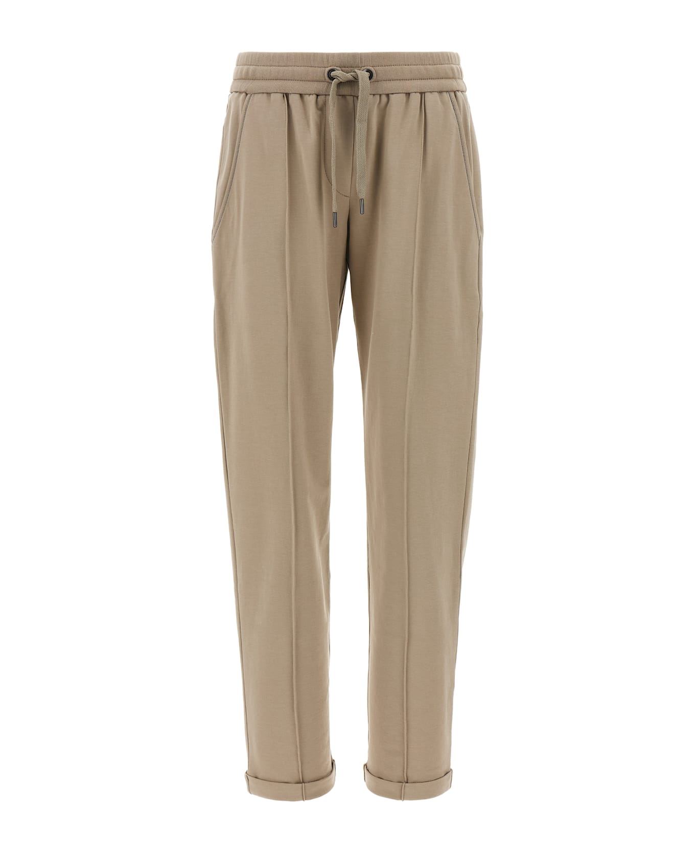Brunello Cucinelli Monile Joggers - Beige